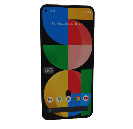 Google Pixel 5a 5G Front Side of the Phone