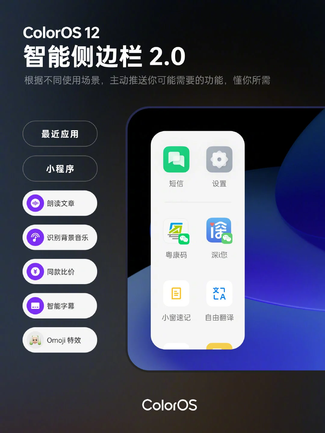 ColorOS 12 Features: Describing on UI Design