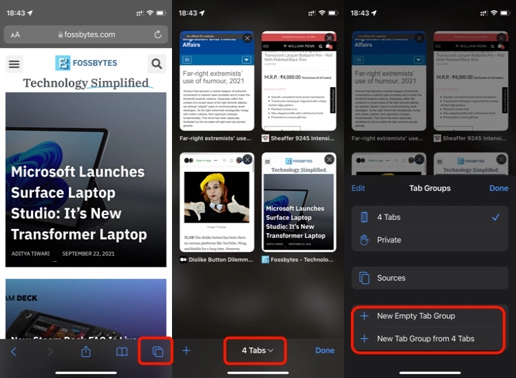 How To Create Tab Groups in Safari