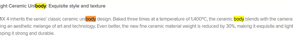 Xiaomi's Claim About Mix 4 Body