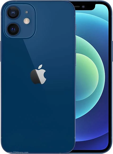 iPhone 12 mini front and back display