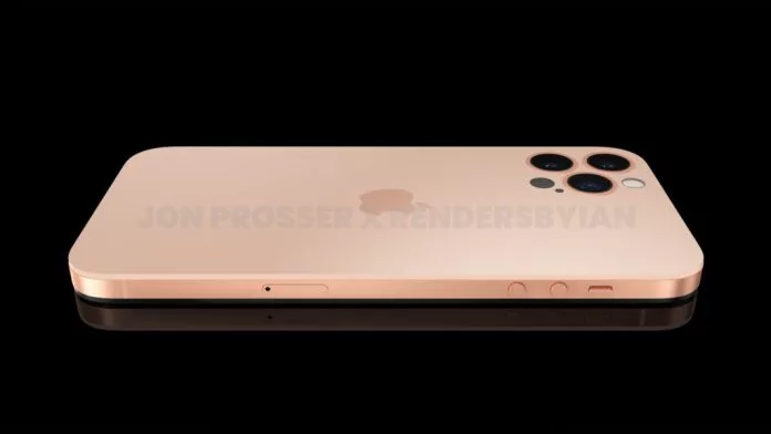 iPhone 14 Leaked Image in pink color back side of the phone