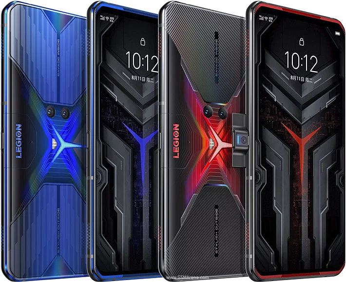 Lenovo Legion Duel 4 different color smartphones
