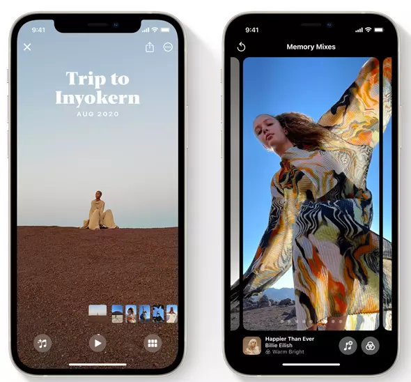 Interactive Memories With a New Look iOS 15 Feature