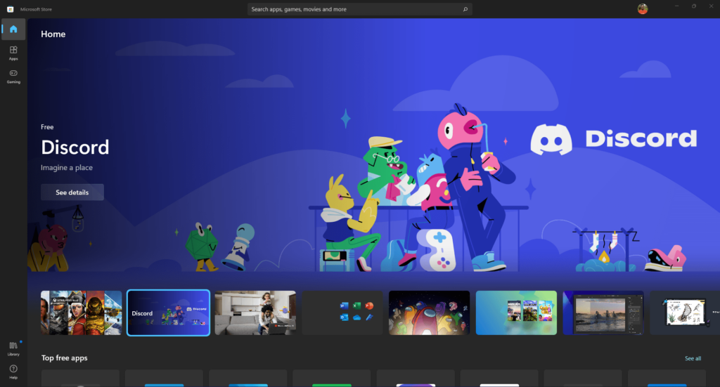 Windows 11 Microsoft Store Screenshot