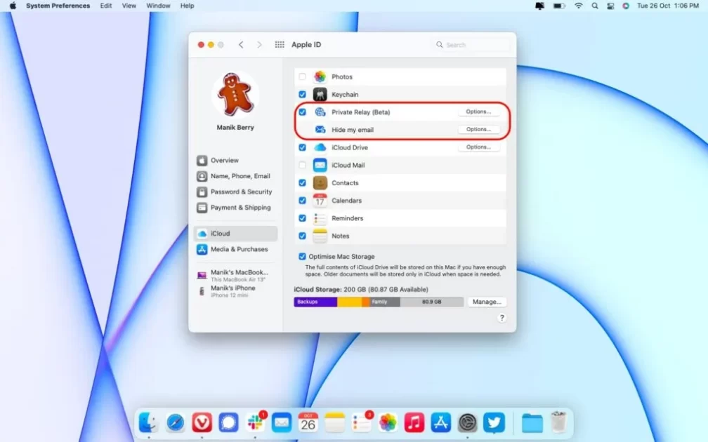 Privacy Features On macOS Monterey