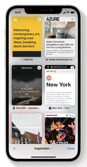 Tab Groups iOS 15 Feature
