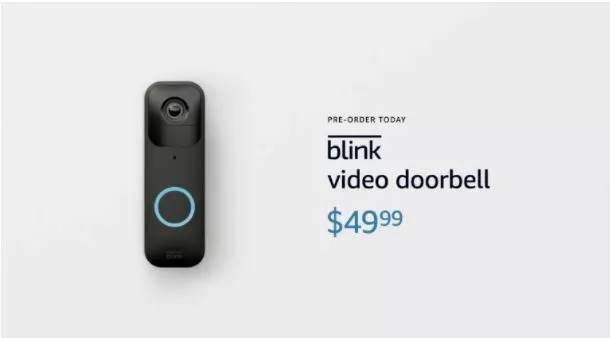 Blink Video Doorbell - Amazon Hardware Event 2021 Product