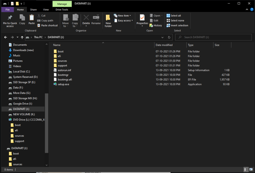 Creating bootable USB with Rufus