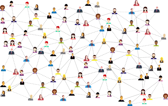 Social Networking Illustrator