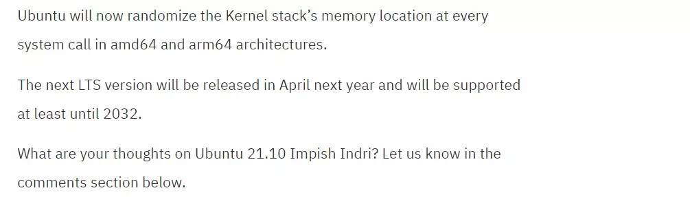 Ubuntu 21.10