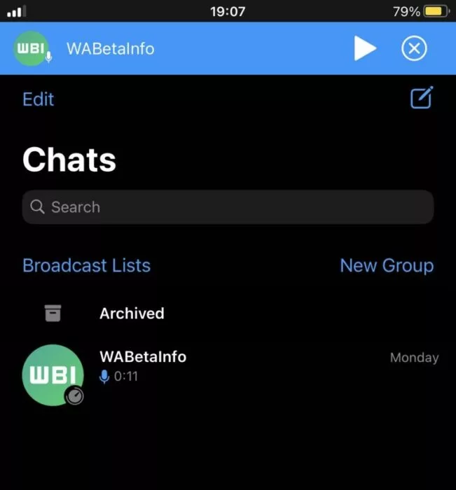 Global Voice Message Player