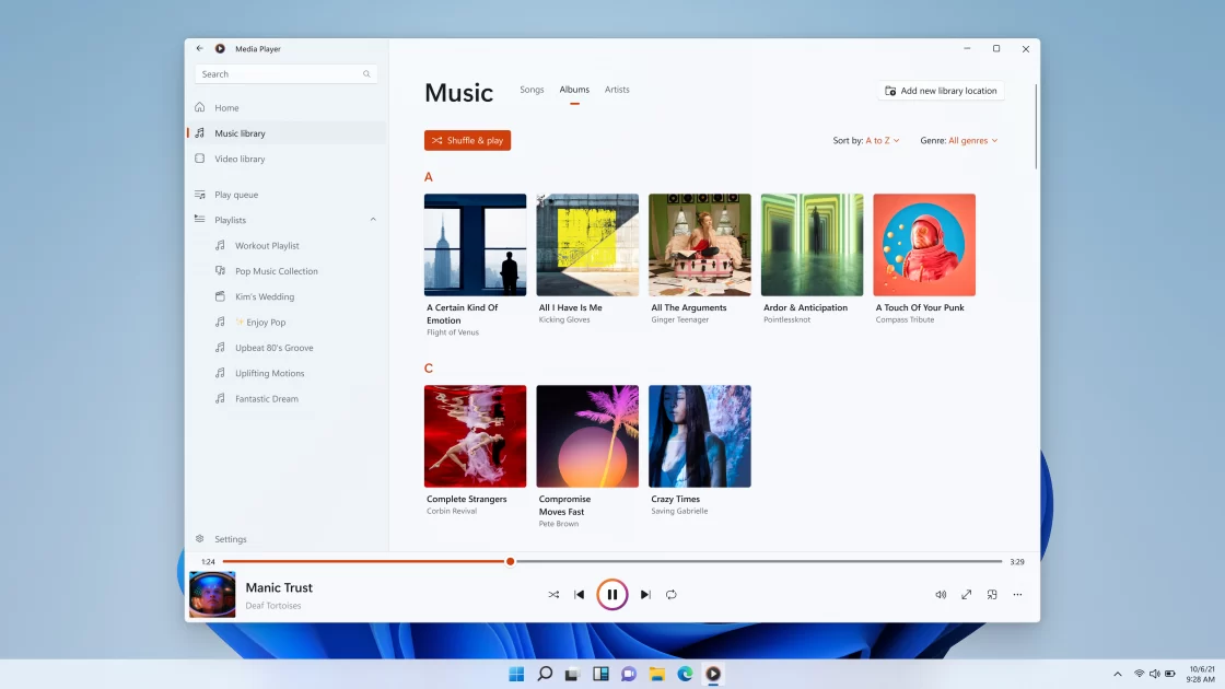 Windows 11 Media Player Features