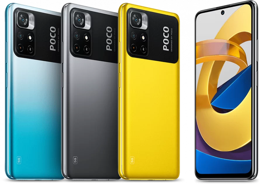 POCO M4 Pro 5G All Three Color Variants