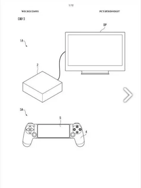 Sony Mobile Game Controller Patent