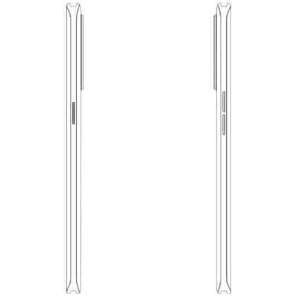 Realme under-display camera phone patent