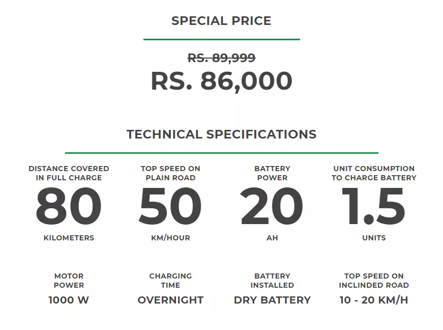 Jolta JE 70D Technical Specifications and Price