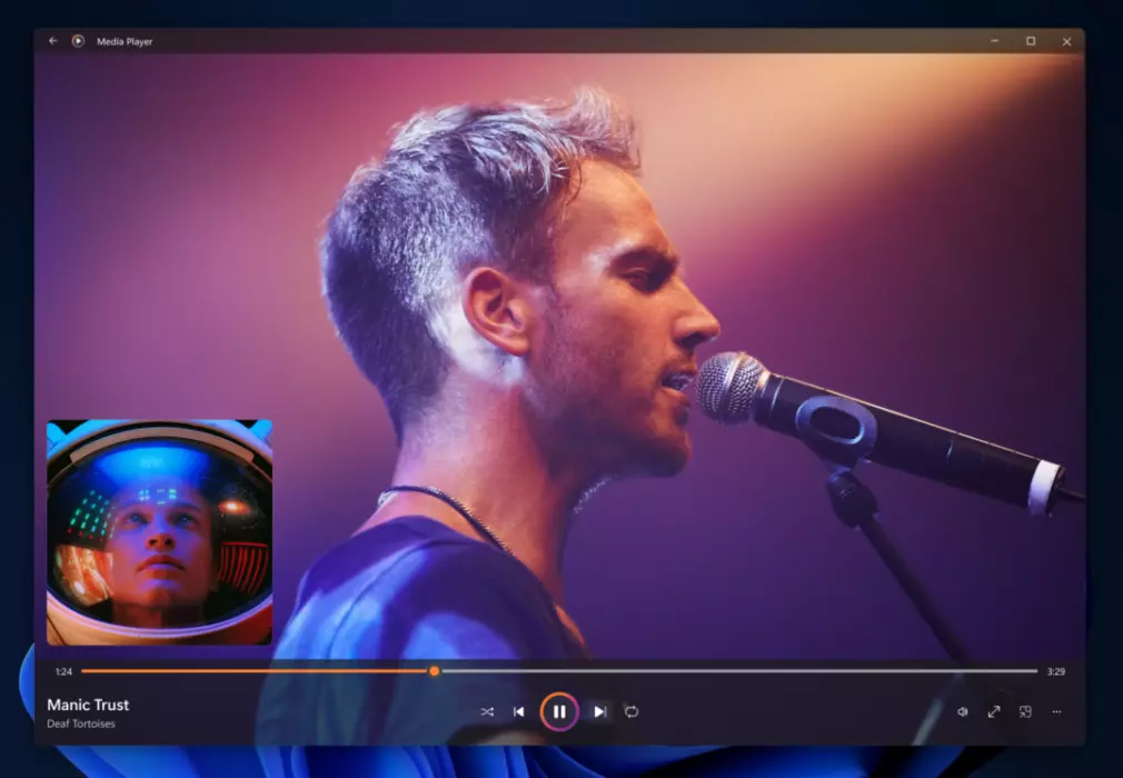 Windows 11 Media Player App