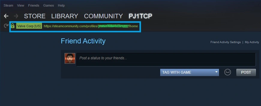 Steam id url