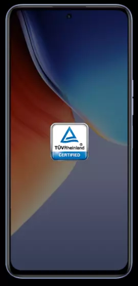 TüV Rheinland Certification Display