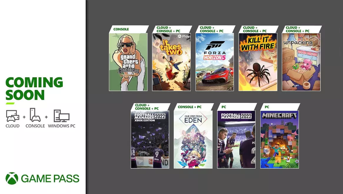Xbox Game Pass Coming Soon Games for November 2021
