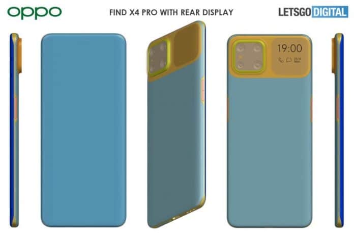Oppo Find X4 Pro Patent