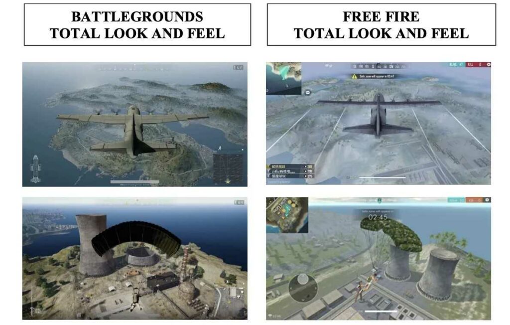PUBG Developer PUBG and Garena's Free Fire