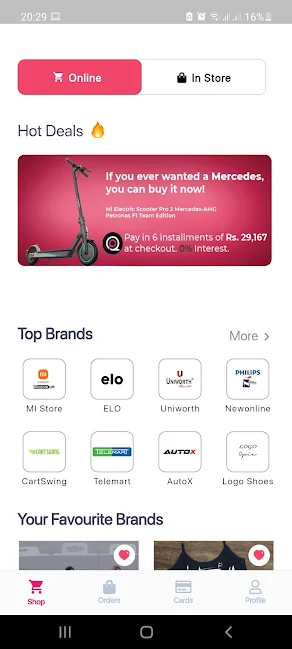 QisstPay App Interface