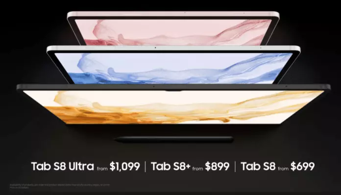 Samsung Galaxy Tab S8 Series Prices