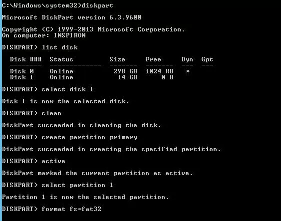 Repair corrupted Pen Drive or SD card using CMD