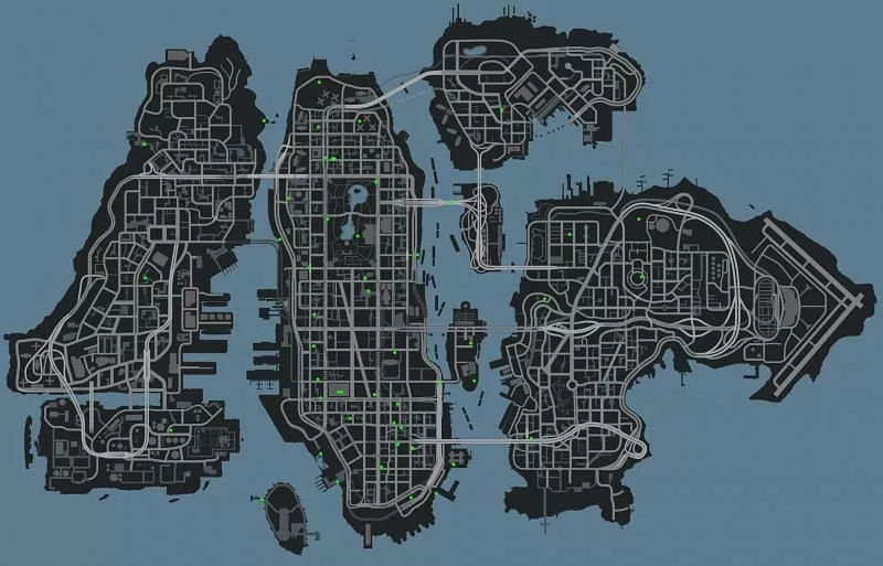 GTA IV Map