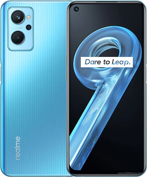 Realme 9i in blue color
