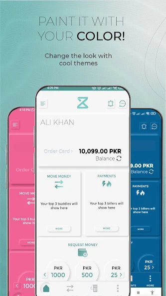 Zindigi payment app interface