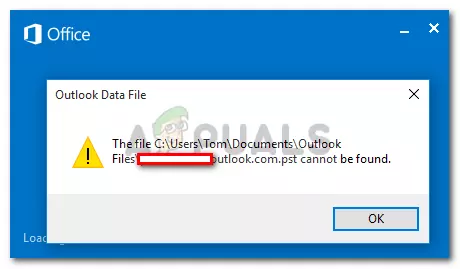 Outlook PST Error
