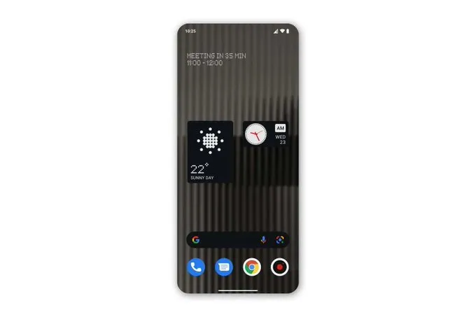 Nothing OS Interface