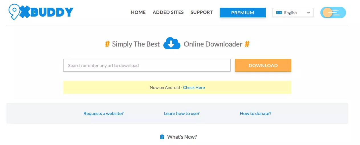 9xBuddy YouTube Video Downloader Tool