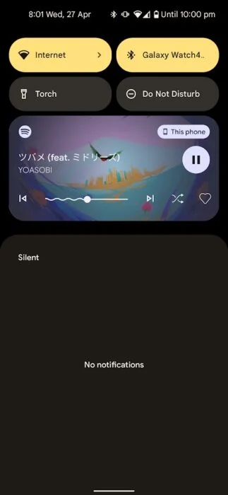 The Media Player Has Squiggly Lines on Android 13 Beta 1