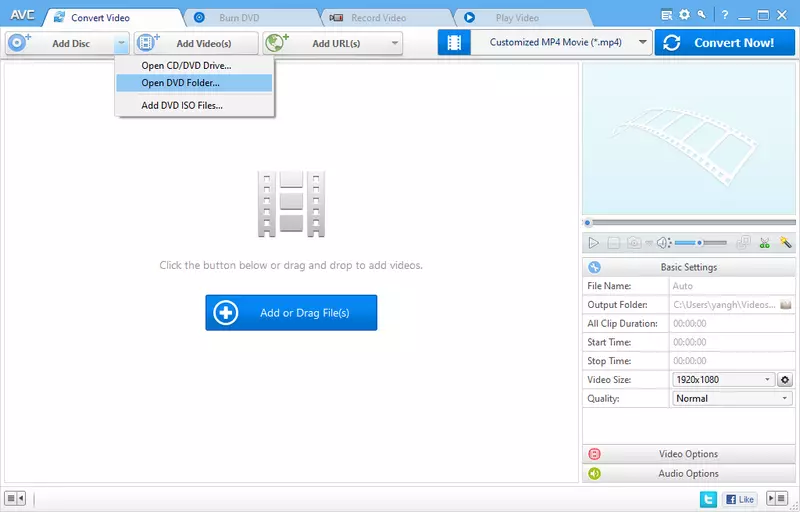 Any Video Converter Free
