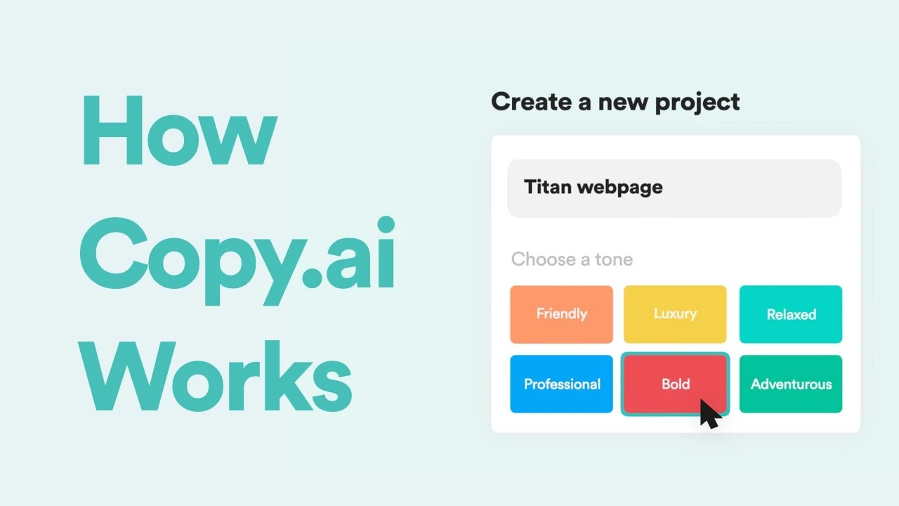 Copy.AI AI Writing Tool
