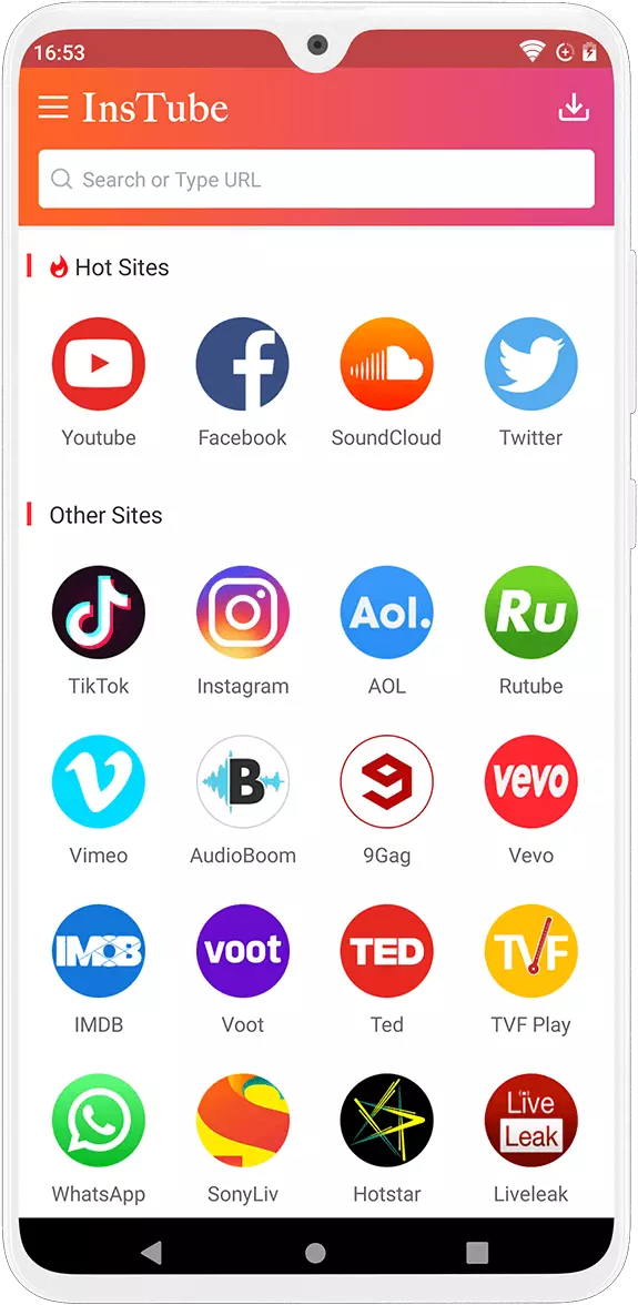 InsTube Android App to Download YouTube Videos Without Watermark