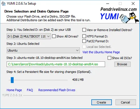 YUMI Interface