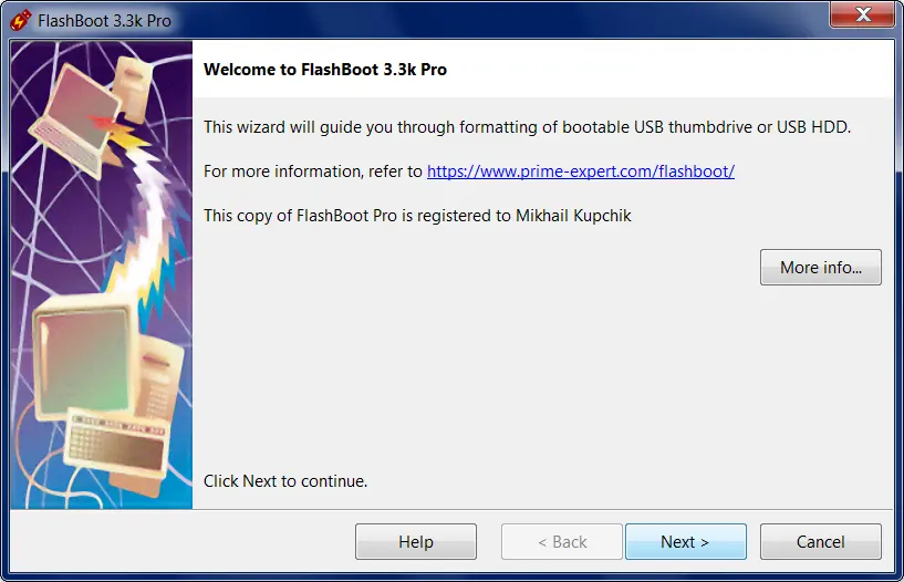 Flashboot Interface