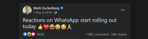 facebook post