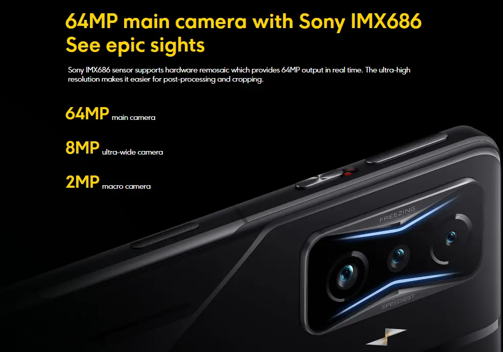POCO F4 GT Camera Specifications