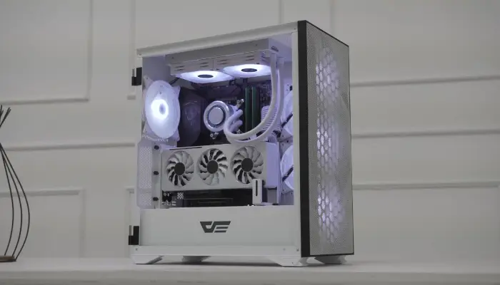 White Colored PC