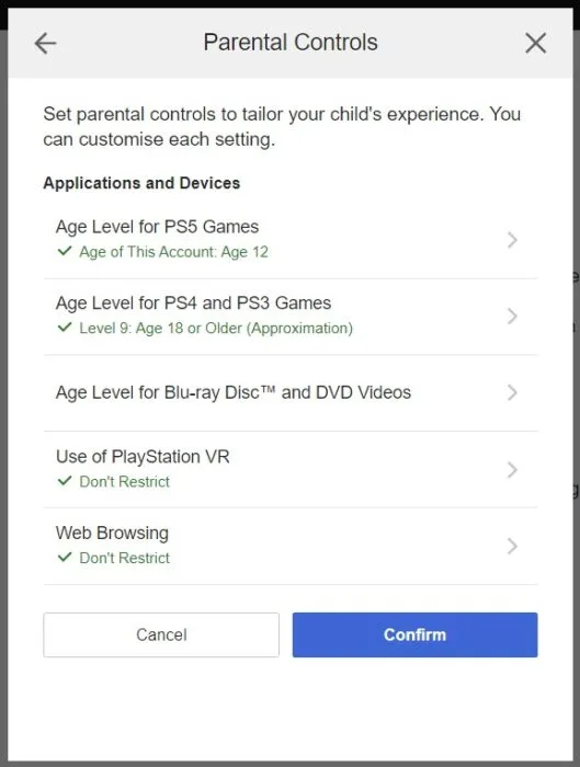 Playstation 5 account creation