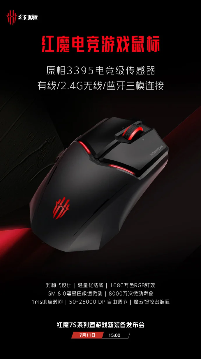 Red Magic Gaming Mouse