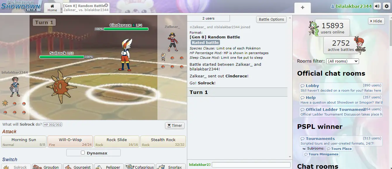 Pokemon Showdown