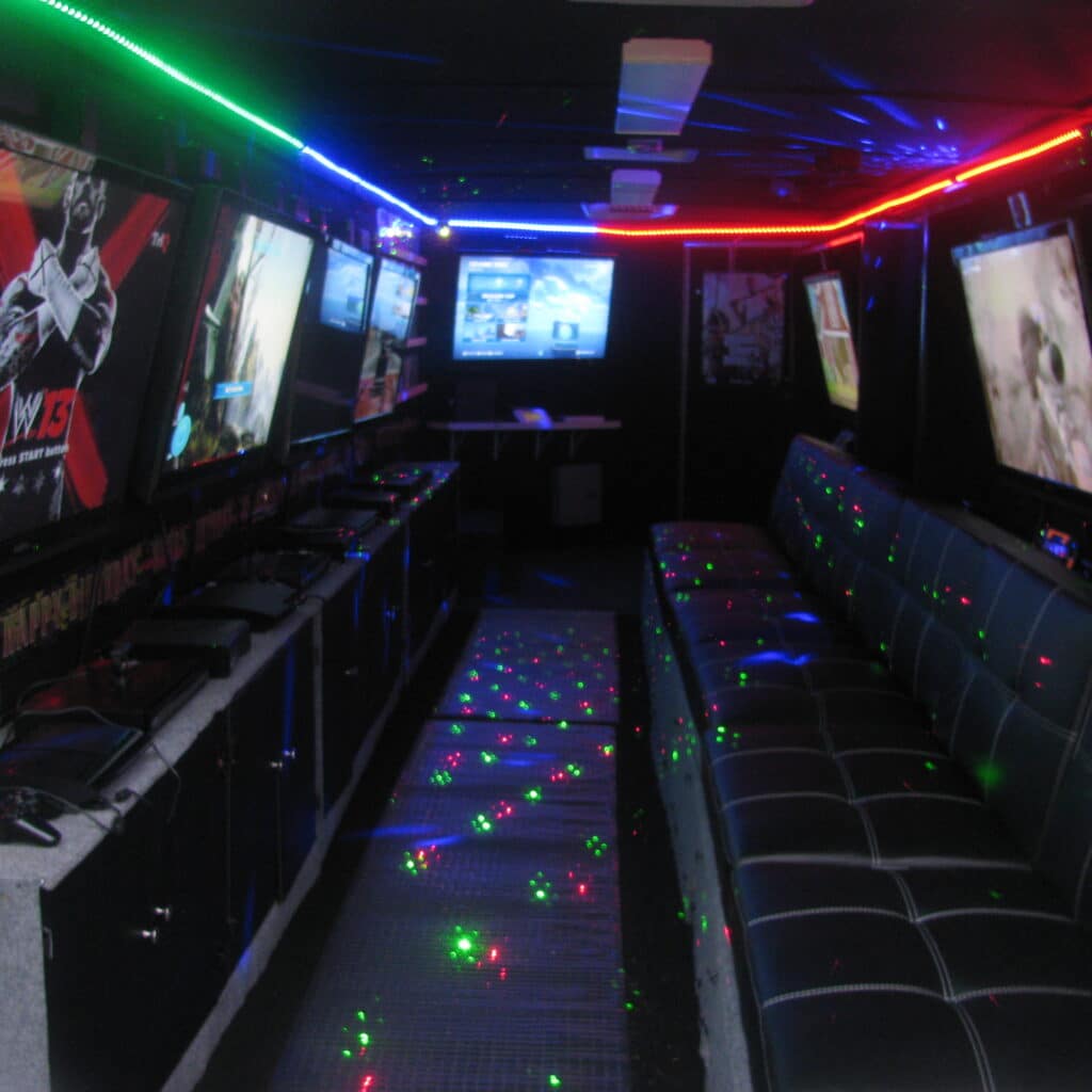 Video Game Truck From Inside