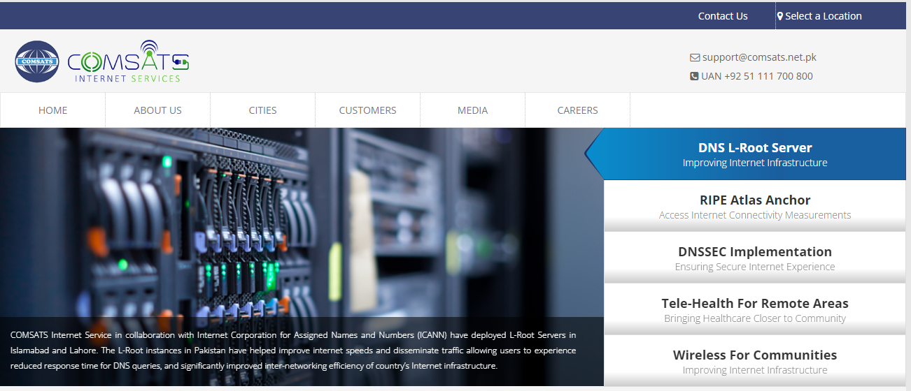 COMSATS Internet Service
